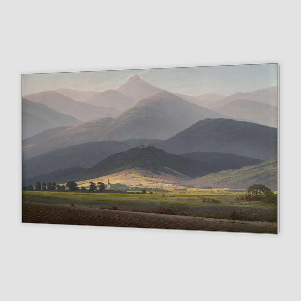 Uitzicht van Warmbrunn naar de Kleine Balaclava - Caspar David Friedrich