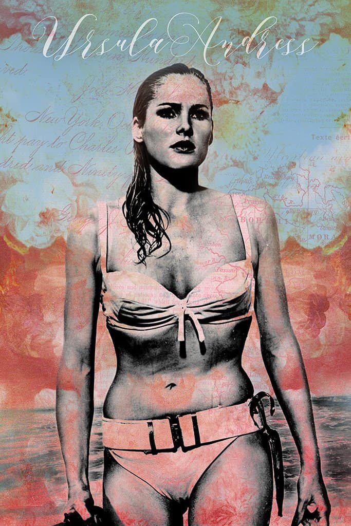 Ursula Andress-de band van James