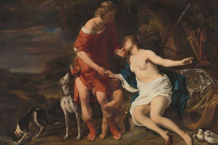 Venus en Adonis - Ferdinand Bol