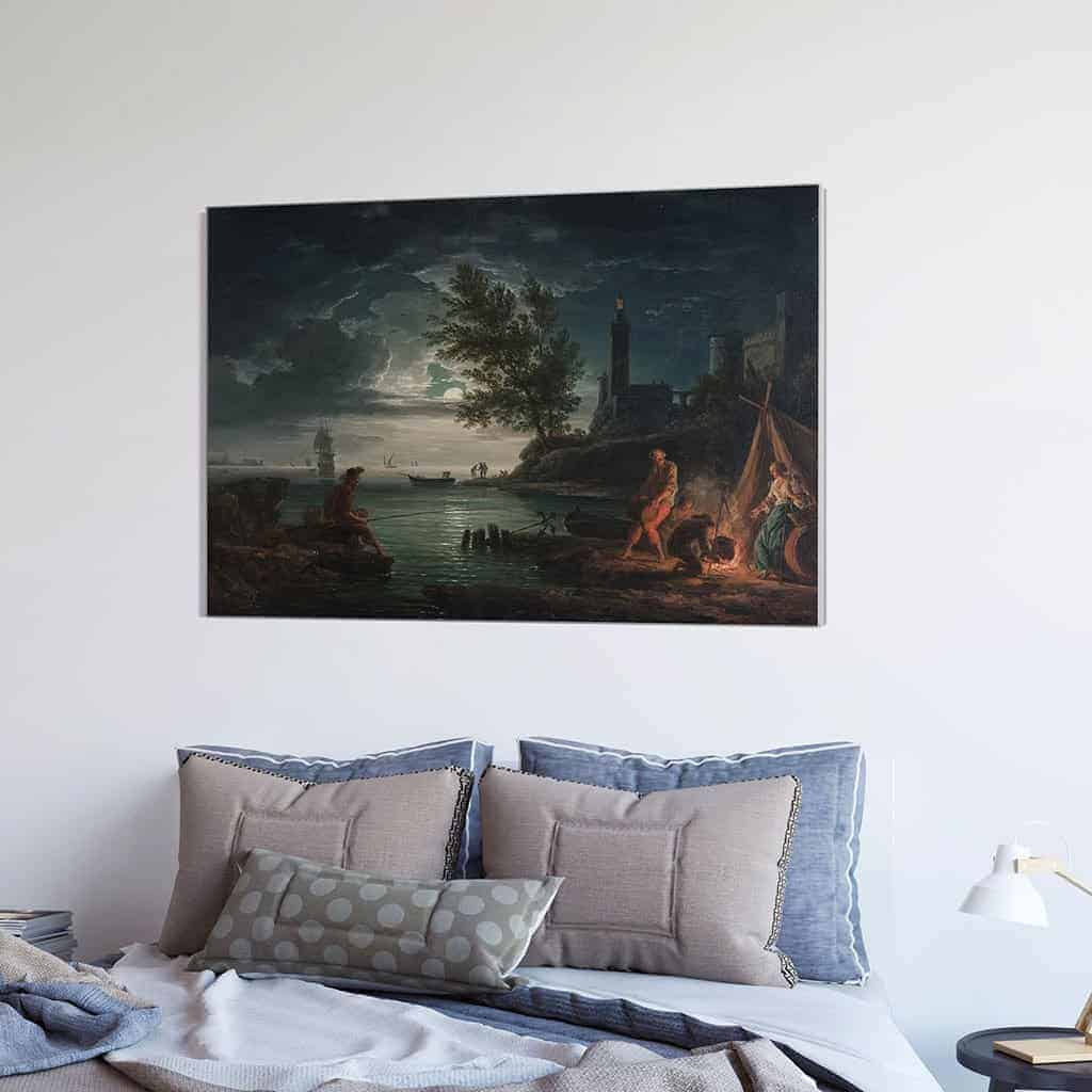 Vier Tijden van de Dag Nacht - Claude Joseph Vernet
