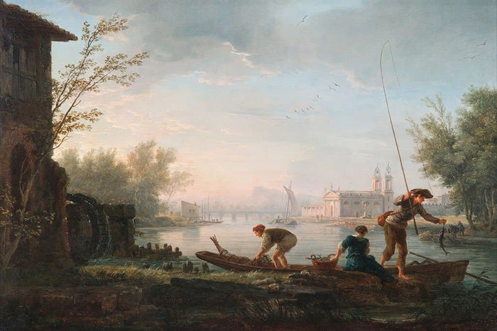 Vier Tijden van de Dag Ochtend - Claude Joseph Vernet