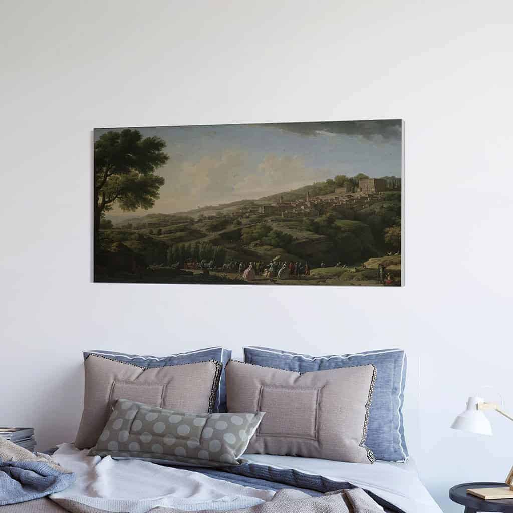 Villa at Caprarola - Claude Joseph Vernet