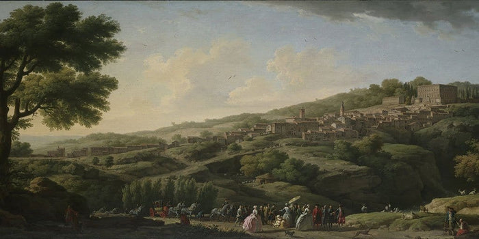 Villa at Caprarola - Claude Joseph Vernet