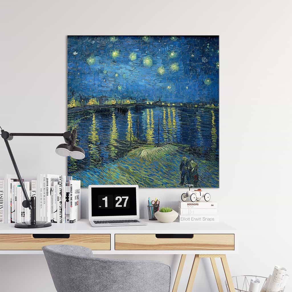 Sterrennacht over de Rhône (Vincent van Gogh)