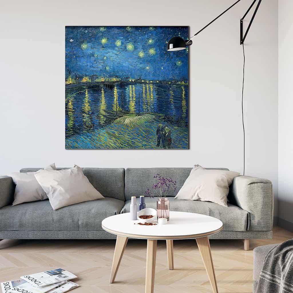 Sterrennacht over de Rhône (Vincent van Gogh)