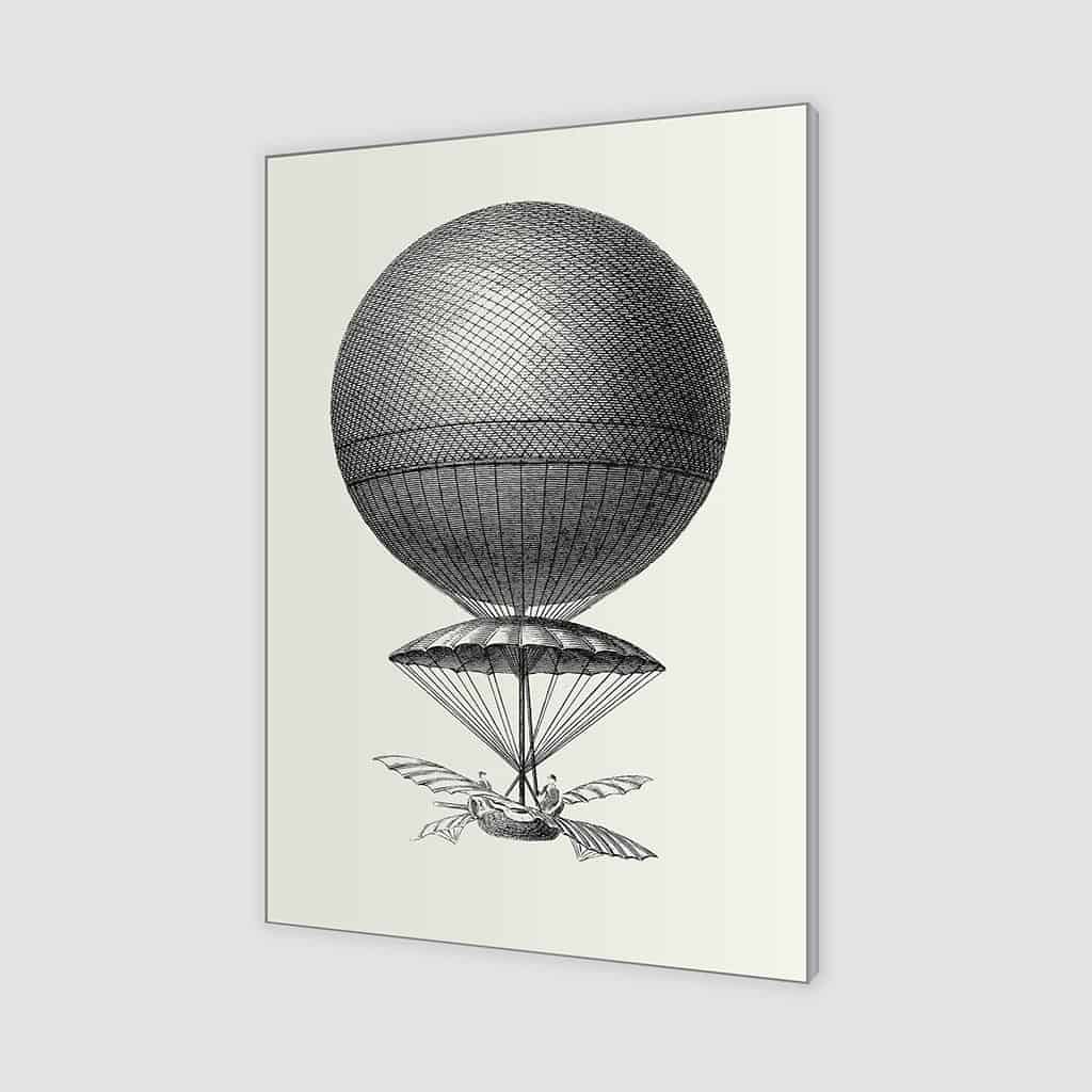 Vintage heteluchtballon