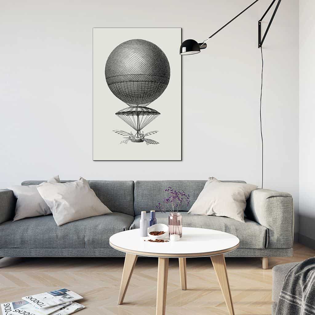 Vintage heteluchtballon