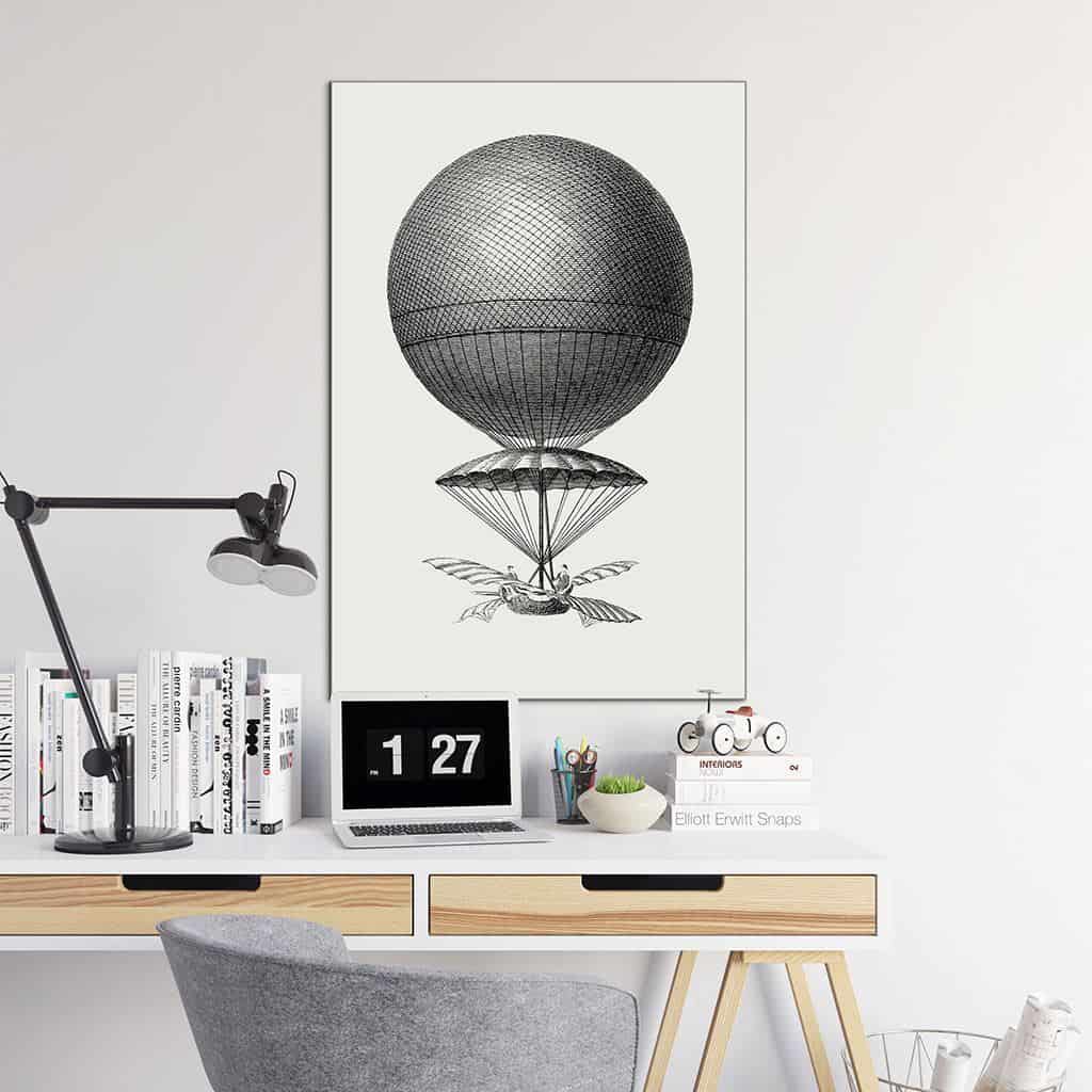 Vintage heteluchtballon