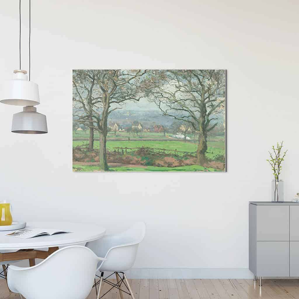 Vlakbij Sydenham Hill - Camille Pissarro