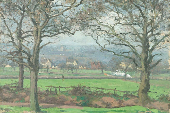 Vlakbij Sydenham Hill - Camille Pissarro