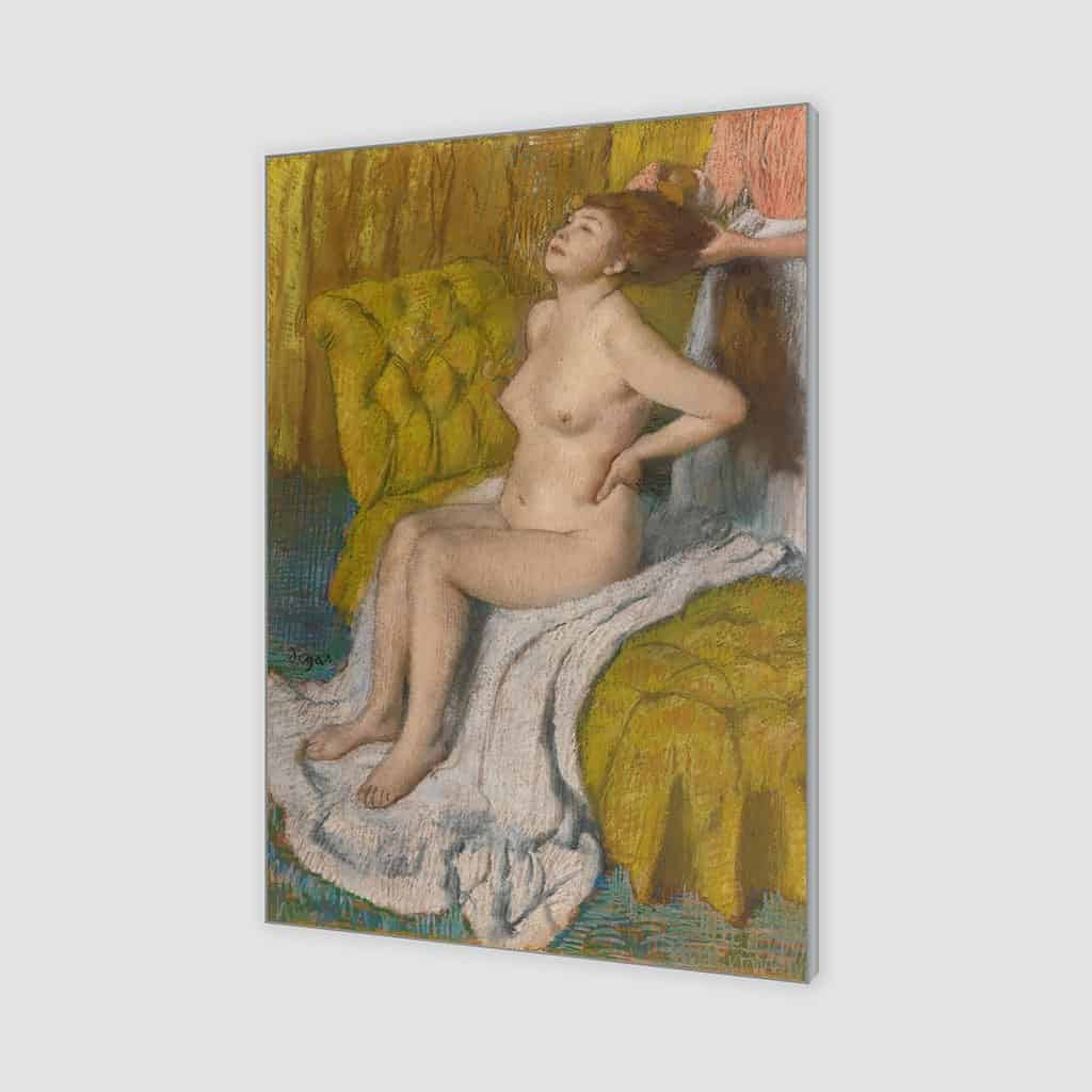 Vrouw met haar haar gekamd - Edgar Degas