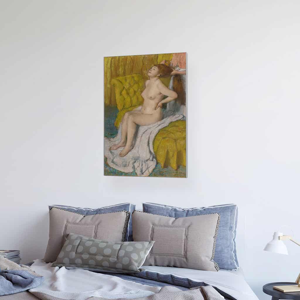 Vrouw met haar haar gekamd - Edgar Degas