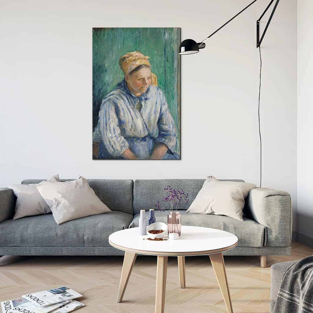 Wasvrouw Studie - Camille Pissarro