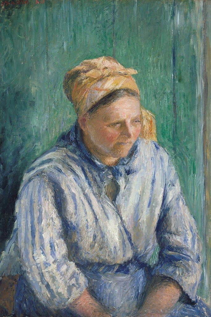 Wasvrouw Studie - Camille Pissarro