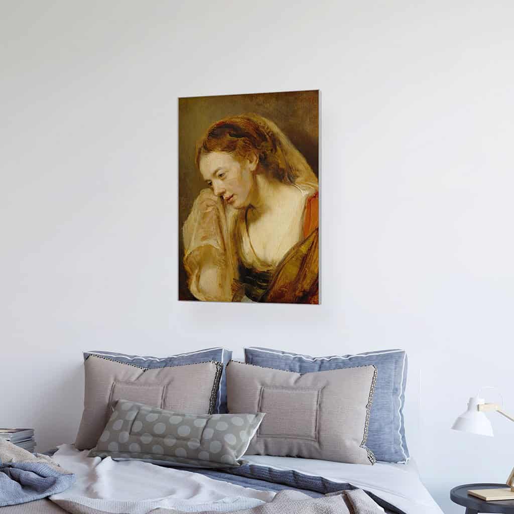 Huilende vrouw - Rembrandt