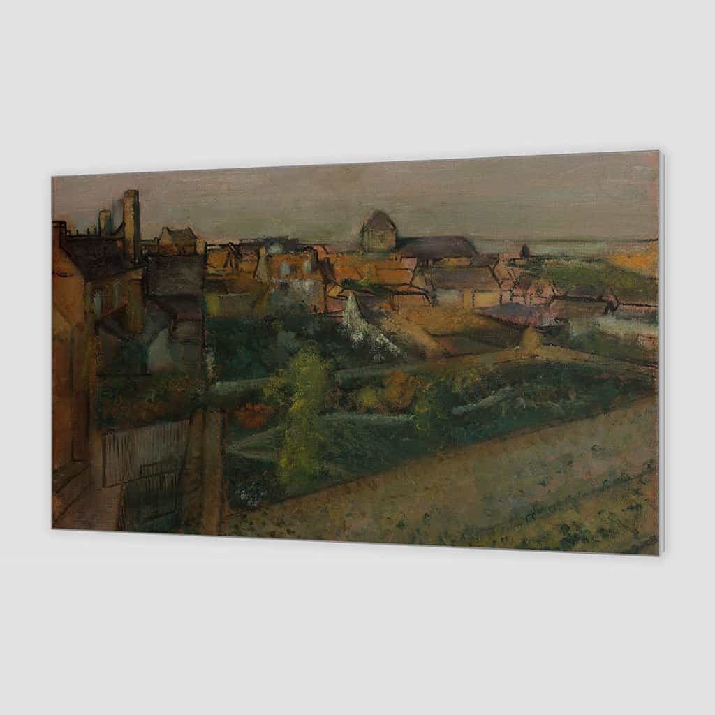 Weergave van Saint Valery sur Somme - Edgar Degas