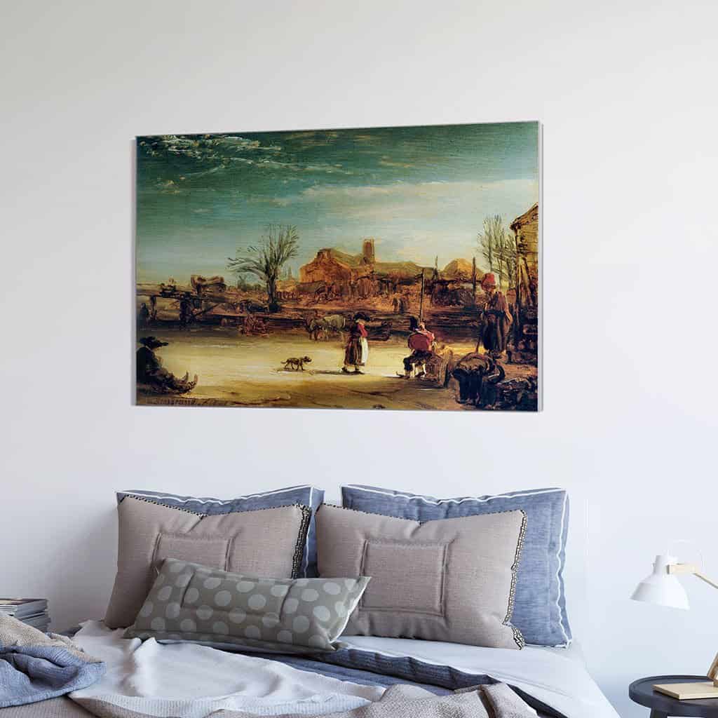 Winterlandschap - Rembrandt