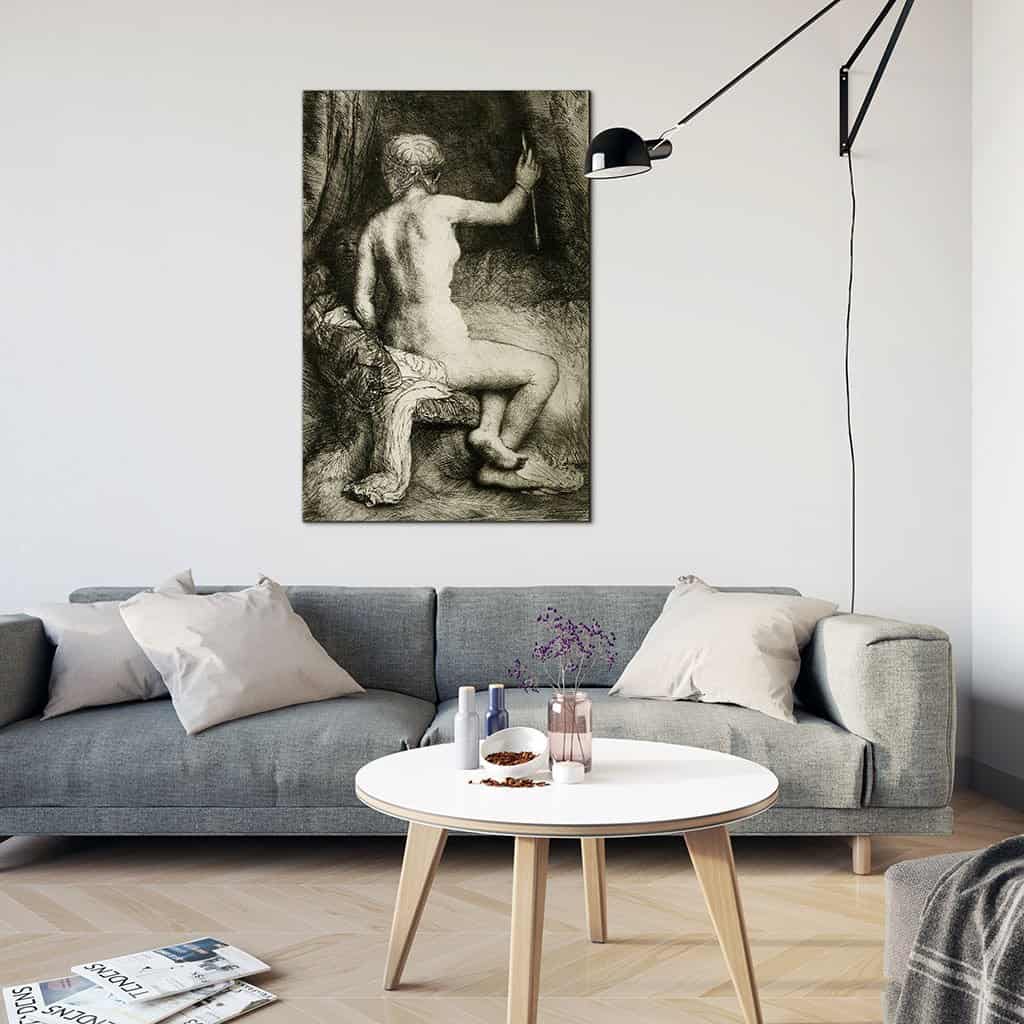 De vrouw met de pijl - Rembrandt