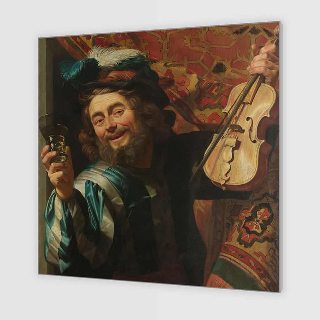 Vrolijke Fiddler (Gerard van Honthorst)