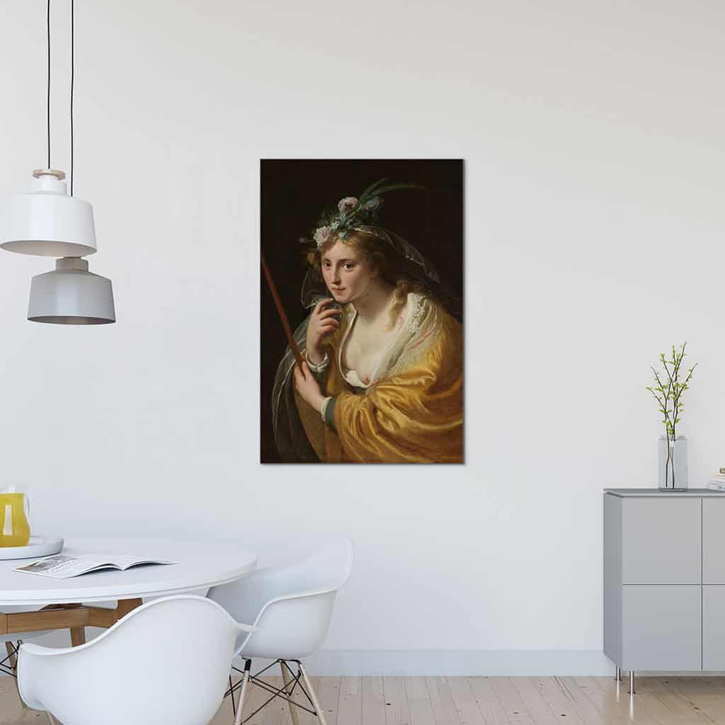 Een herderin (Paulus Moreelse)