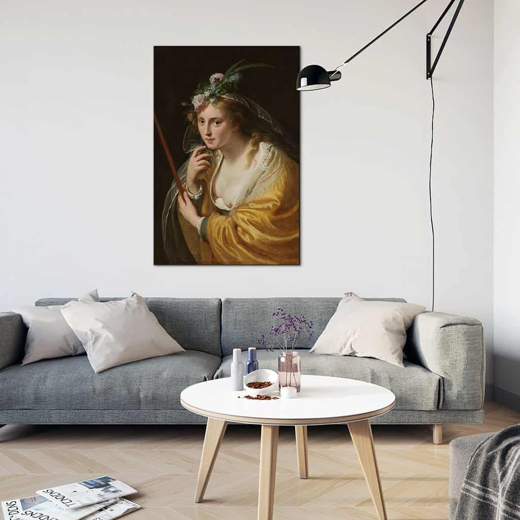 Een herderin (Paulus Moreelse)