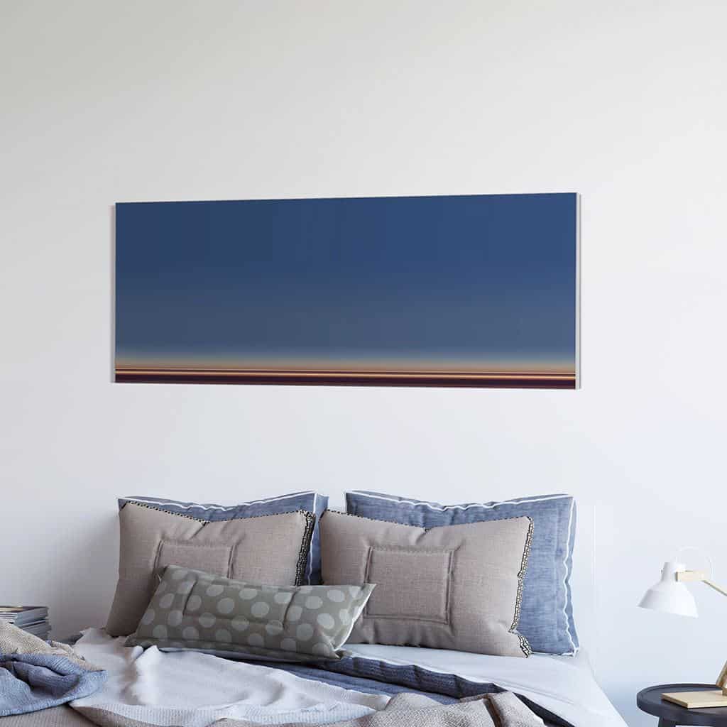 Abstract digitaal landschap