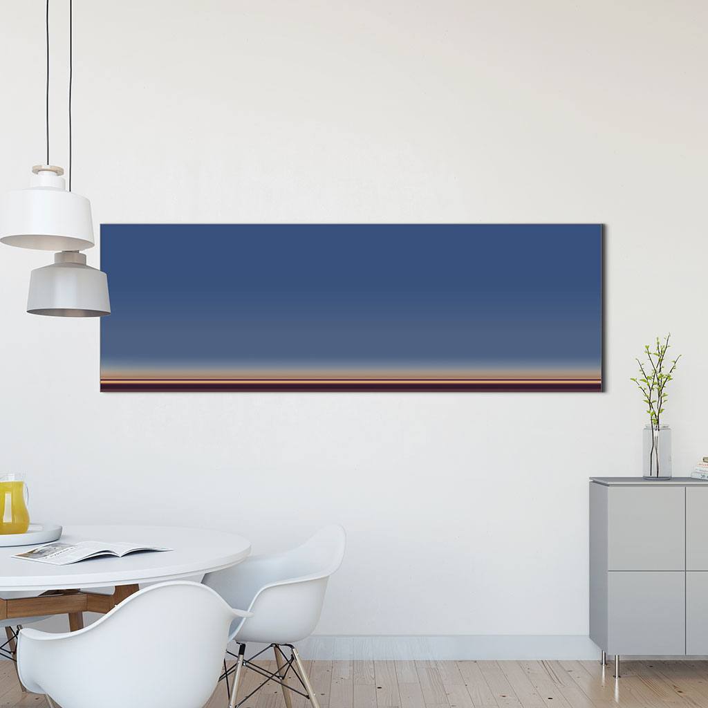 Abstract digitaal landschap
