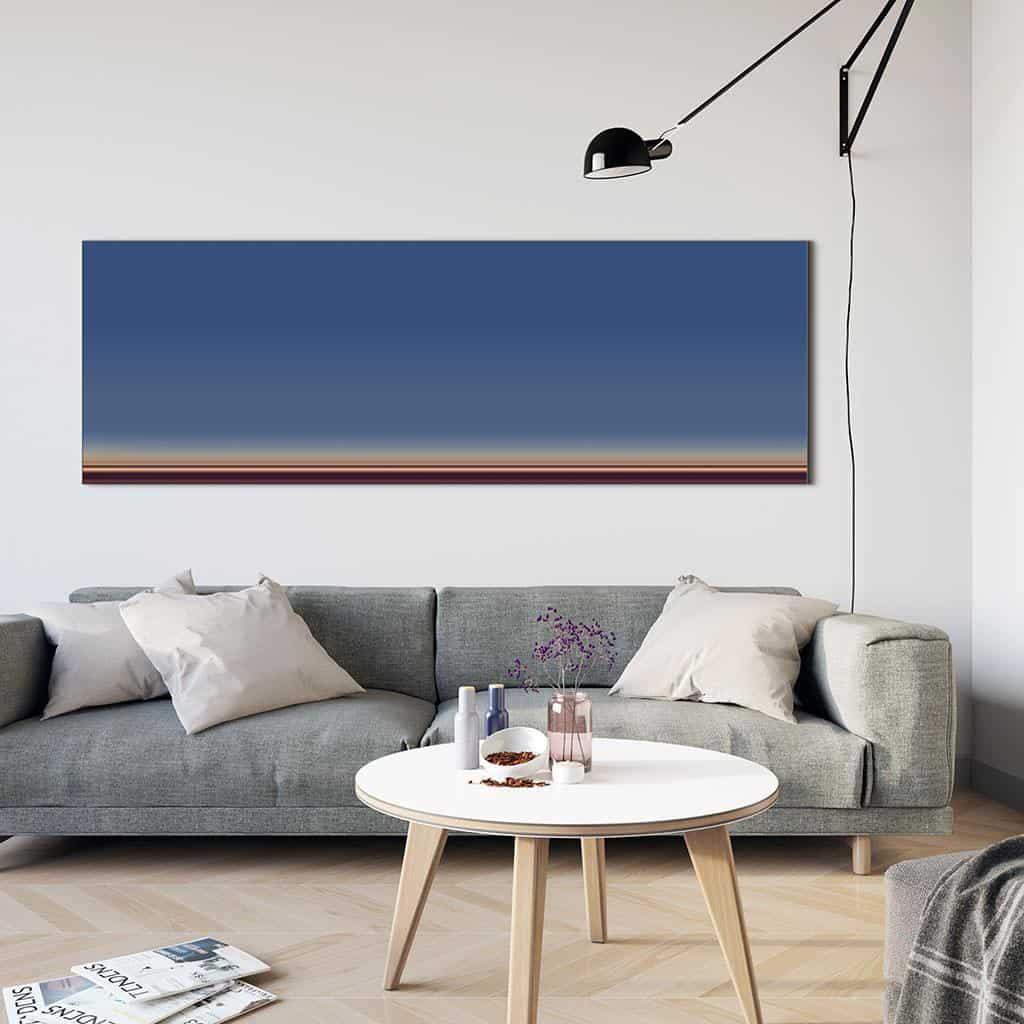 Abstract digitaal landschap