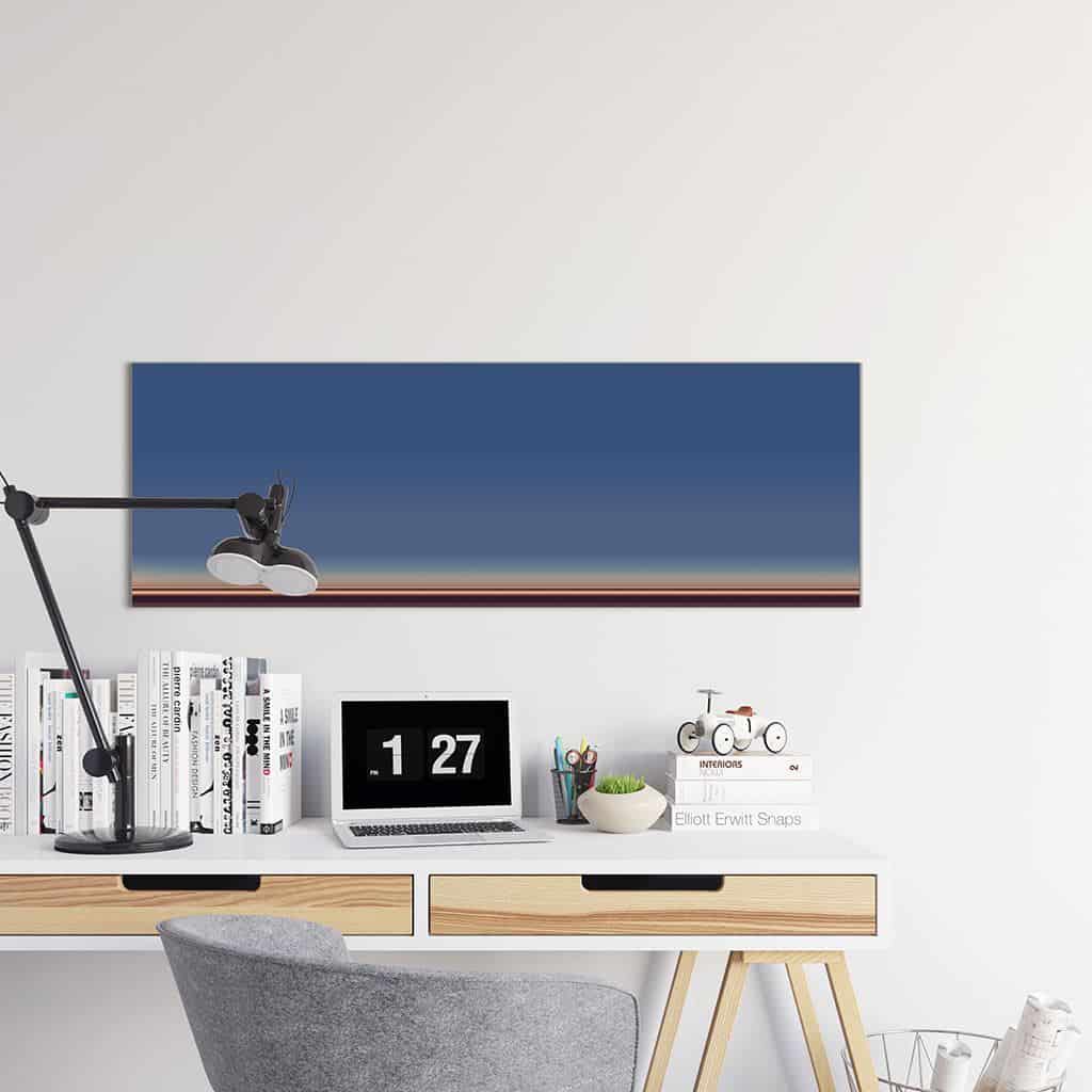 Abstract digitaal landschap