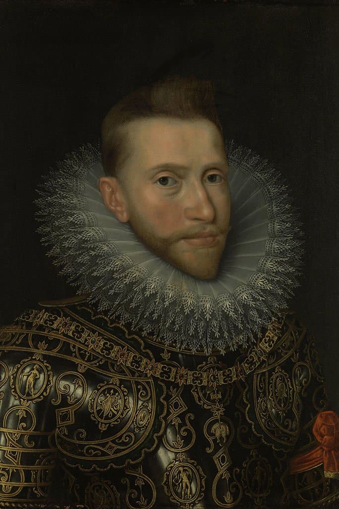 Portret van Albert VII, aartshertog van Oostenrijk (Frans Pourbus Atelier)