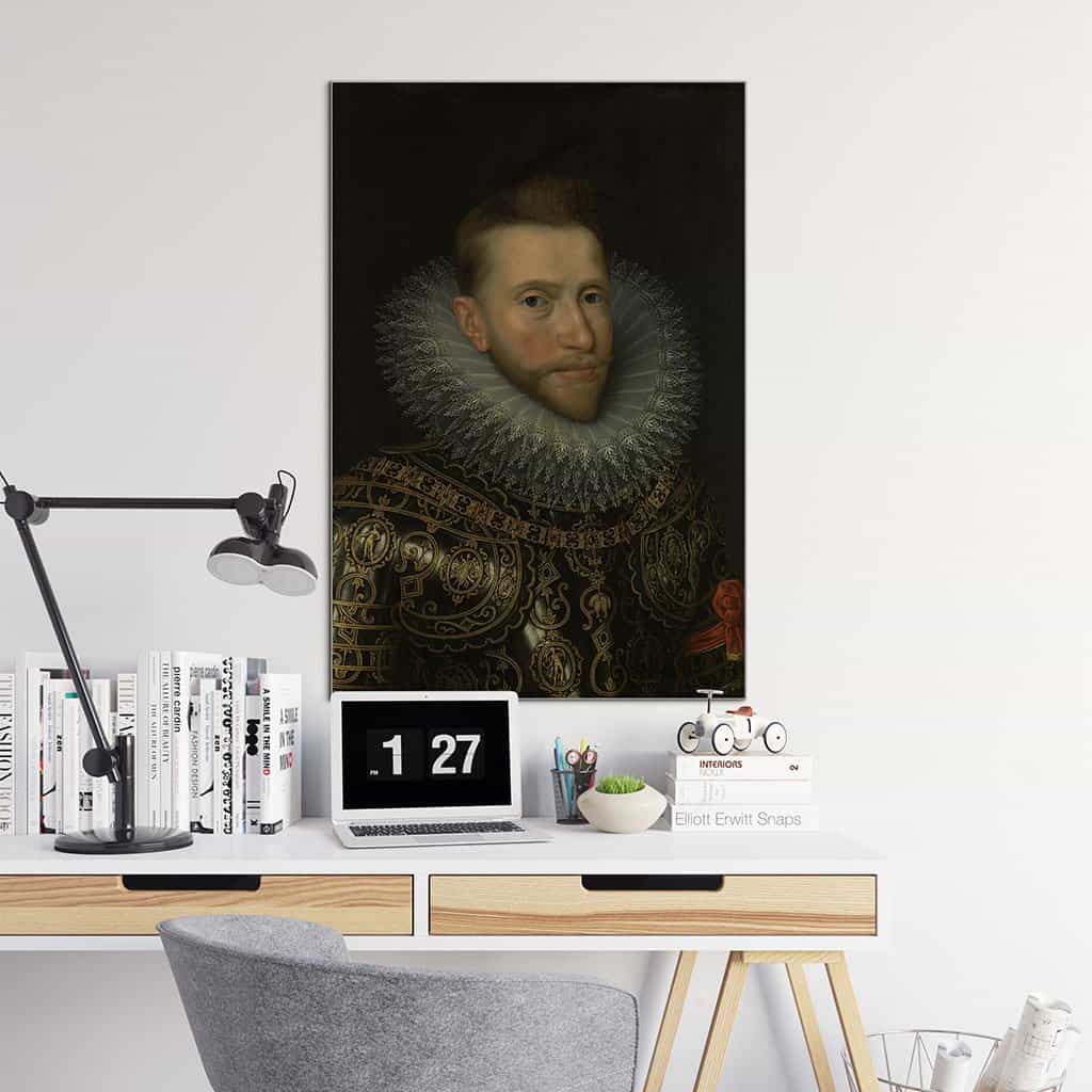 Portret van Albert VII, aartshertog van Oostenrijk (Frans Pourbus Atelier)