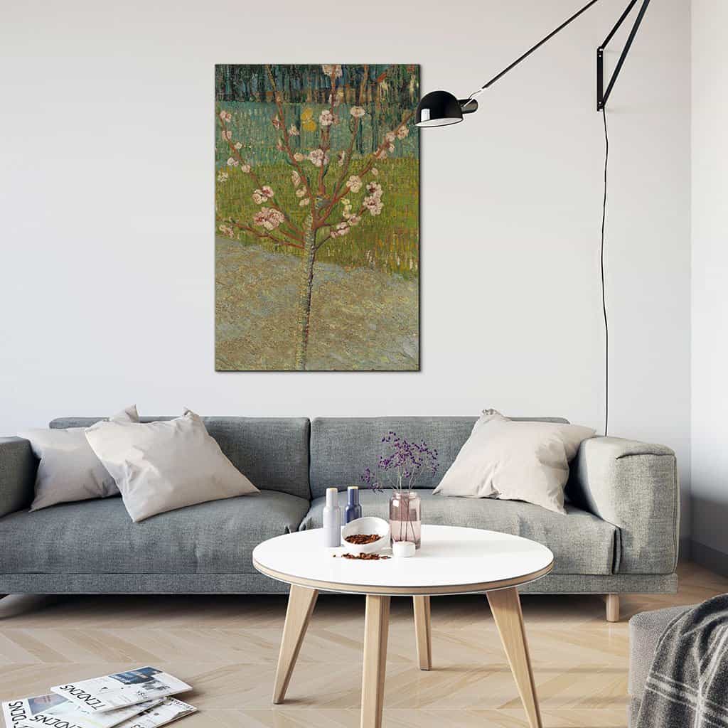 Amandelboom in bloei (Vincent van Gogh)