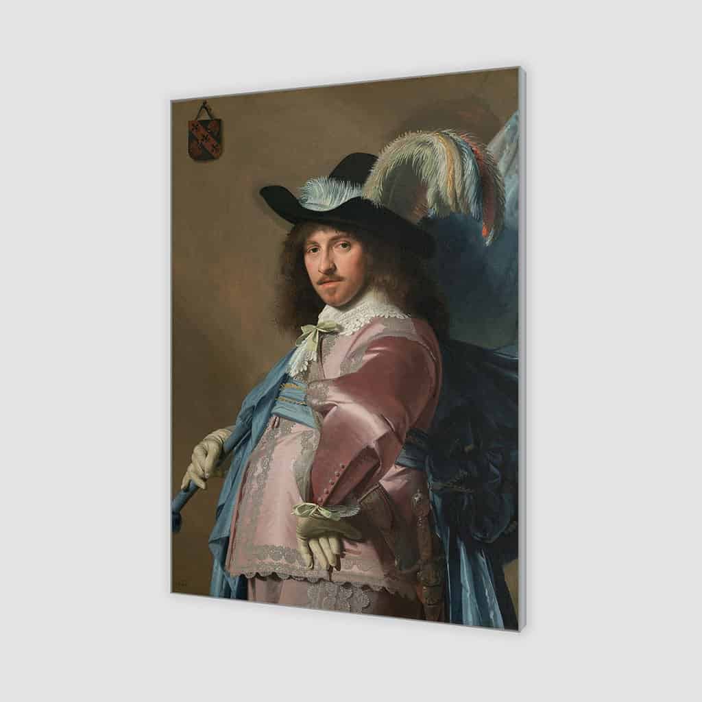 Andries Stilte as a Standard Bearer (Johannes Cornelisz Verspronck)