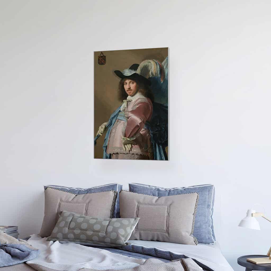Andries Stilte as a Standard Bearer (Johannes Cornelisz Verspronck)
