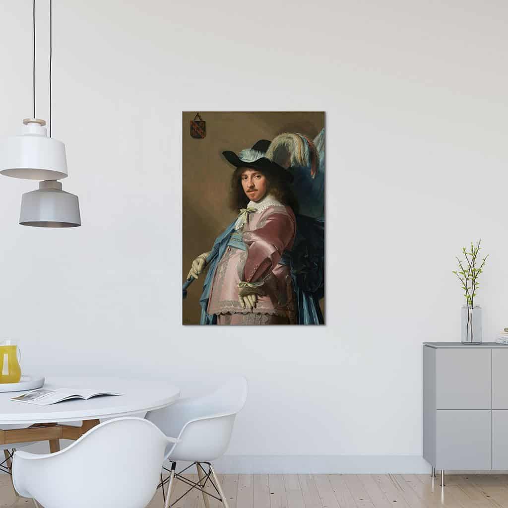 Andries Stilte as a Standard Bearer (Johannes Cornelisz Verspronck)