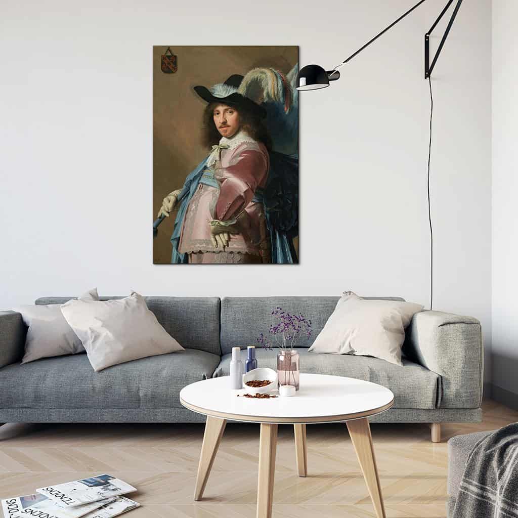 Andries Stilte as a Standard Bearer (Johannes Cornelisz Verspronck)
