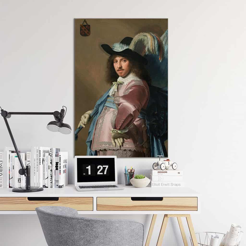 Andries Stilte as a Standard Bearer (Johannes Cornelisz Verspronck)