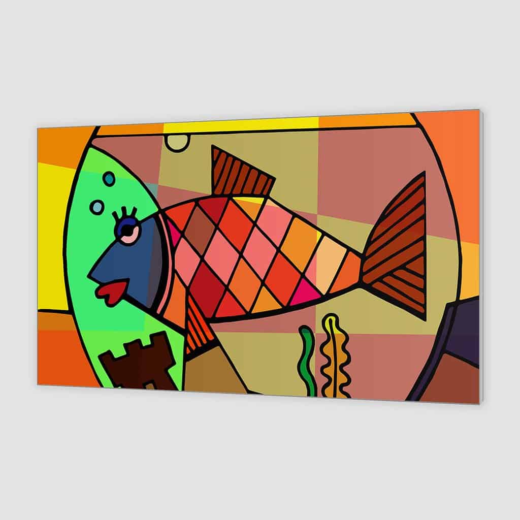 Kubistische Aquariumvissen
