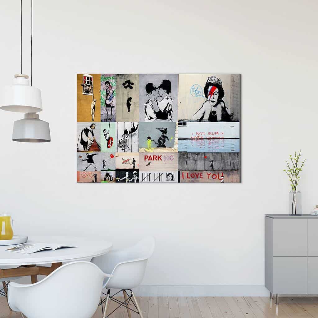 Banksy Art Collage I
