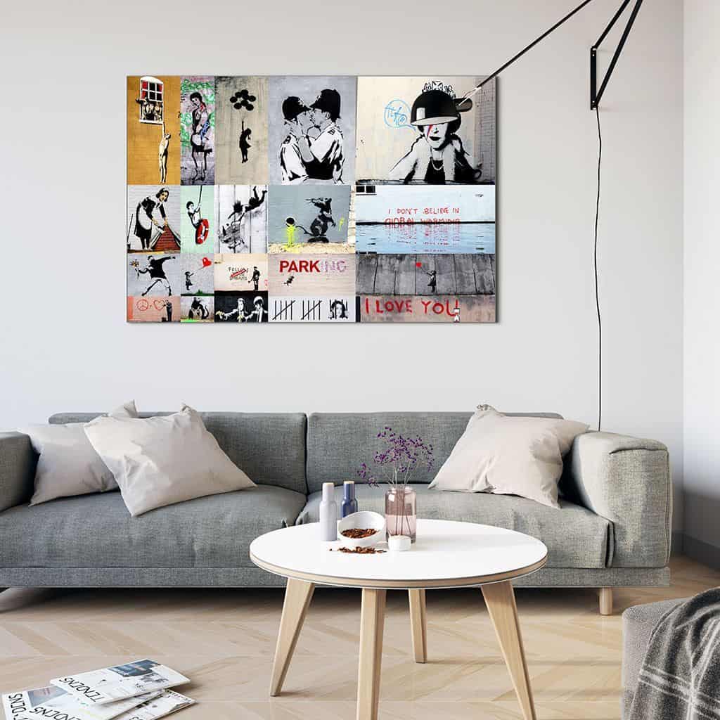 Banksy Art Collage I