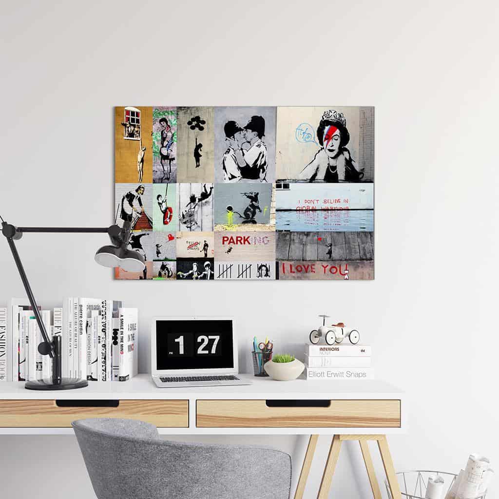 Banksy Art Collage I
