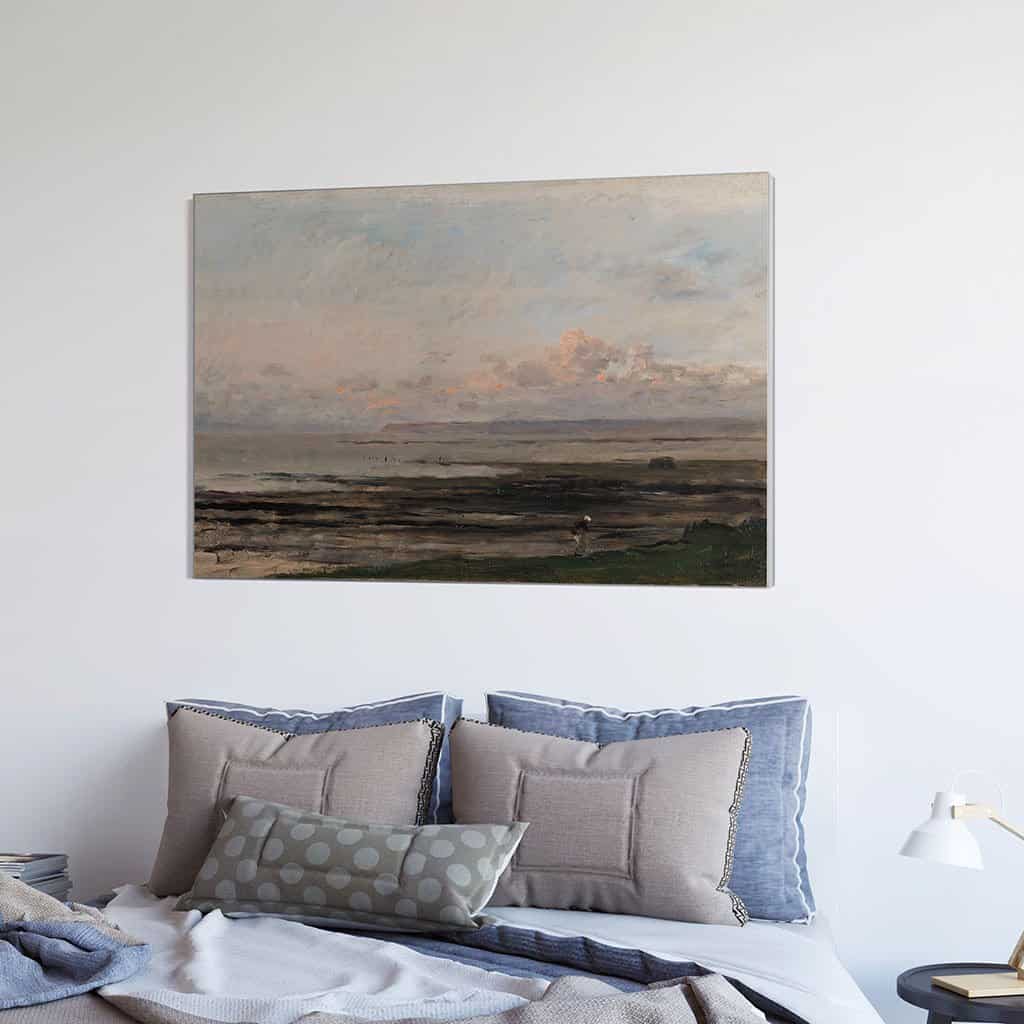 Strand bij Ebb Tide (Charles-François Daubigny)