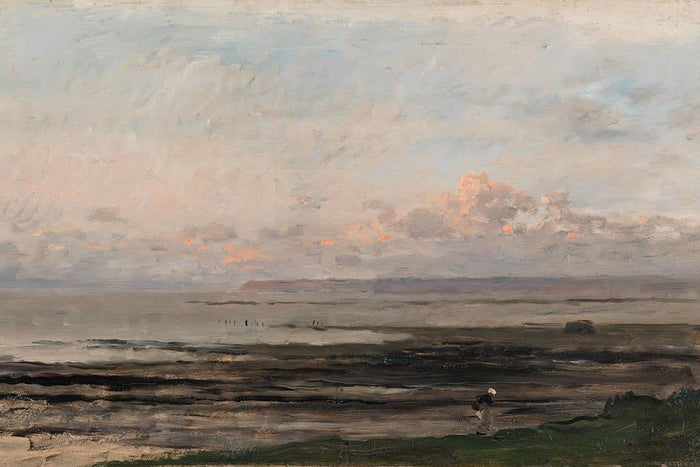 Strand bij Ebb Tide (Charles-François Daubigny)