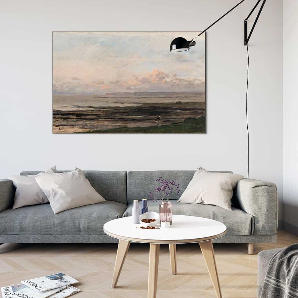 Strand bij Ebb Tide (Charles-François Daubigny)