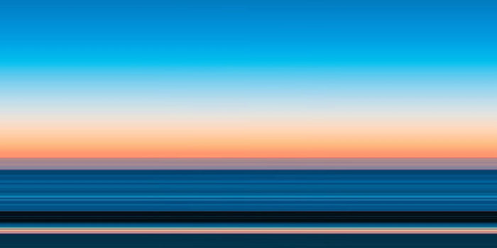 Zonsopgang abstract landschap