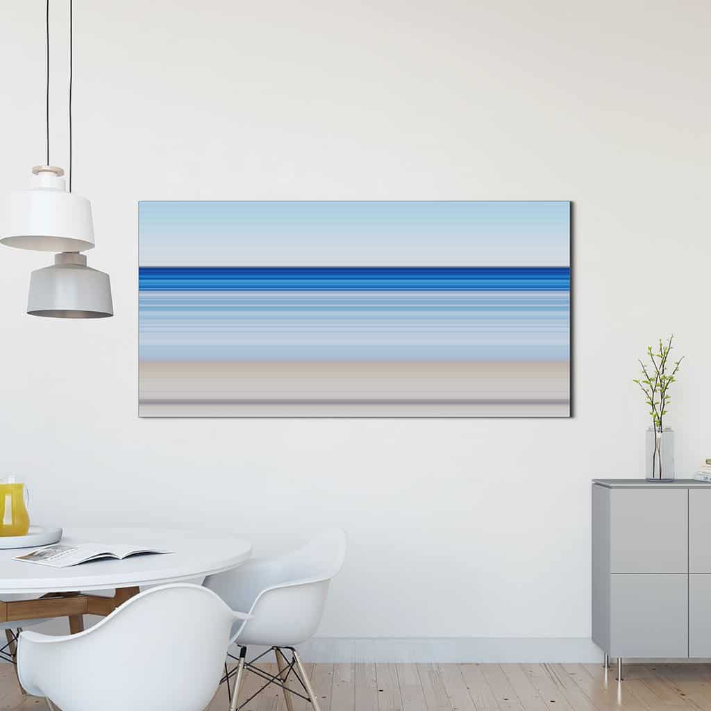 Abstracte koude zee