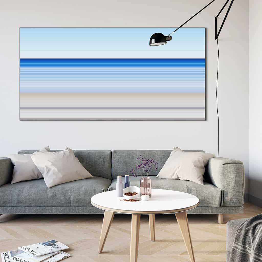 Abstracte koude zee