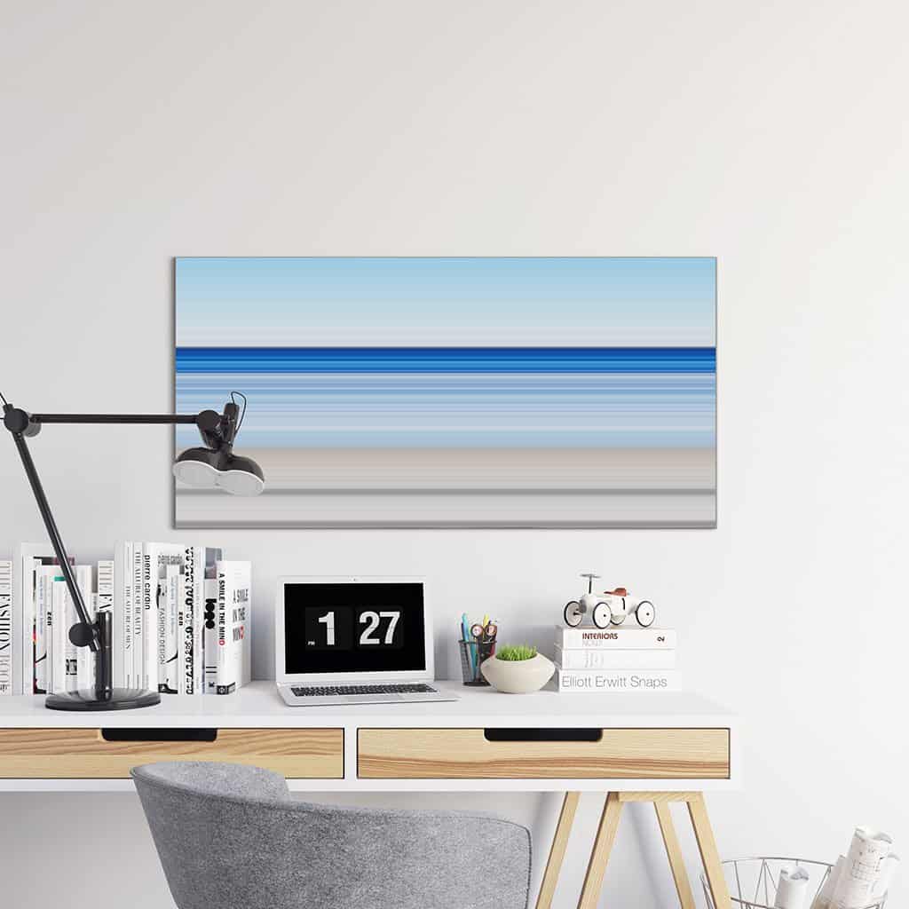 Abstracte koude zee