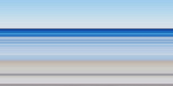 Abstracte koude zee
