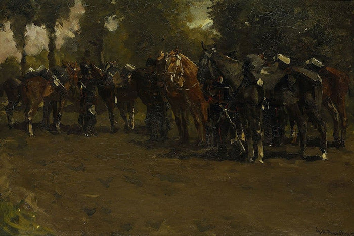 Cavalerie bij Repose (George Hendrik Breitner)